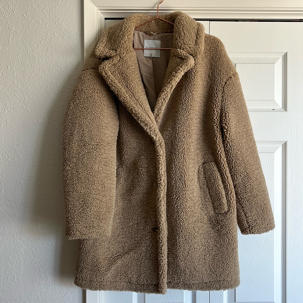 Rino And Pelle Teddy Sherpa Coat Jacket